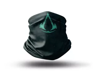 Cubierta facial de tela lavable Cuello Gaiter Assassin's Creed, Valhalla Design EU Made - Imagen 1 de 6