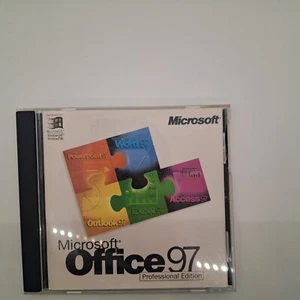 Vintage Microsoft Office 97 Professional Edition CD Installation Disc - Picture 1 of 5