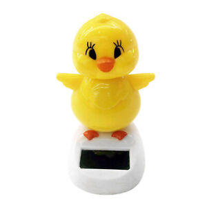 Solar Dancing Chick Solar Dancing Figurines Solar Powered Dancing Toys for Car