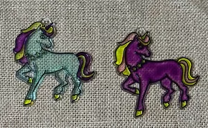 Conjunto de captador de sol de plástico unicornio fantasía caprichosa hada núcleo mitología mágica - Imagen 1 de 3