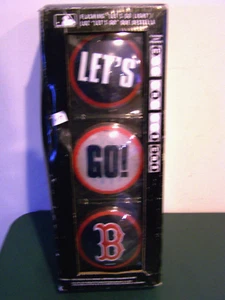 MLB LET'S GO BOSTON RED SOX FLASHING STOP LIGHT SIGN MAN CAVE NOS MEMORY COMPANY - Picture 1 of 7