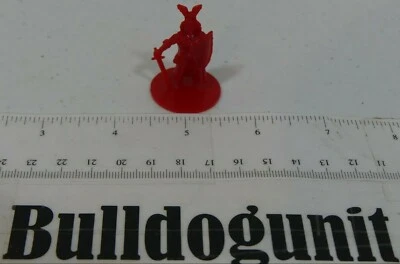 1995 Weapons & Warriors Castle Siege Game Red King Part Only - Image 1 of 3