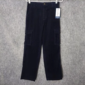 Hartsprings Kitestrings Boy Pant 12 Corduroy Cargo Utility Blue Gorpcore - Picture 1 of 14