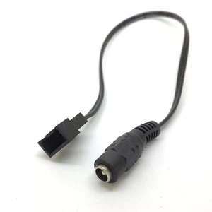 4pin fans male to 5.5x2.1mm female DC Power cable cord 12v 9v 5v fan Route ol - Picture 1 of 7
