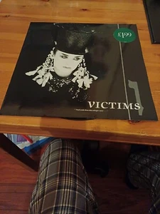 A 12" Single Viynl Record Which Is Called Victims And Was Sung By Culture Club. - Picture 1 of 9