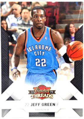 2009‑10 Panini Threads Jeff Green #65 – OKC Thunder - Image 1 of 4