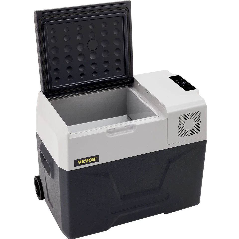 VEVOR 12/24/240V 45W 30L Kompressorkühlbox - Grau