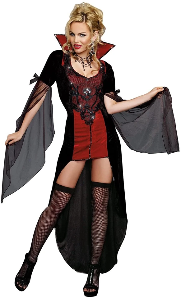 Dreamgirl Killing Me Softly Women's Sexy Vampire Halloween Costume Large - Image 1 of 1