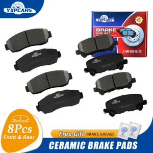 Pastillas de freno de disco de cerámica delanteras y traseras para Honda Odyssey 2011-2017 - Imagen 1 de 6