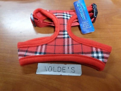 Ремень безопасности Mirage Pet Products клетчатый красный различные размеры SKSD164 DS255 B2 - Изображение 1 из 4