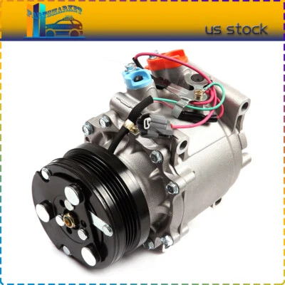 For Honda Civic del Sol 1.5L 94-95 A/C AC Compressor 38810-P2F-A01 - Image 1 of 4