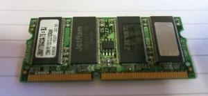 Transcend JetRam JM417S643A-75=BJ 128MB SDR SDRAM 144pin SO-DIMM PC133 Memory - Picture 1 of 5