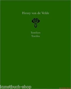 Fachbuch Henry van de Velde, WERKVERZEICHNIS, Band 2, Textilien viele Bilder NEU - Bild 1 von 1