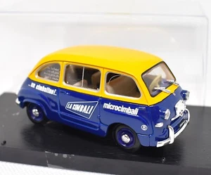Modellino auto scala 1:43 Fiat 600 Multipla Cimbali Brumm diecast modellismo - Foto 1 di 4