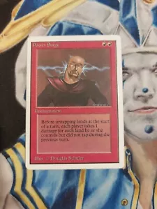 Power Surge MTG Unlimited Rare Red Enchantment Heavily Played x1 GG1 - Picture 1 of 6