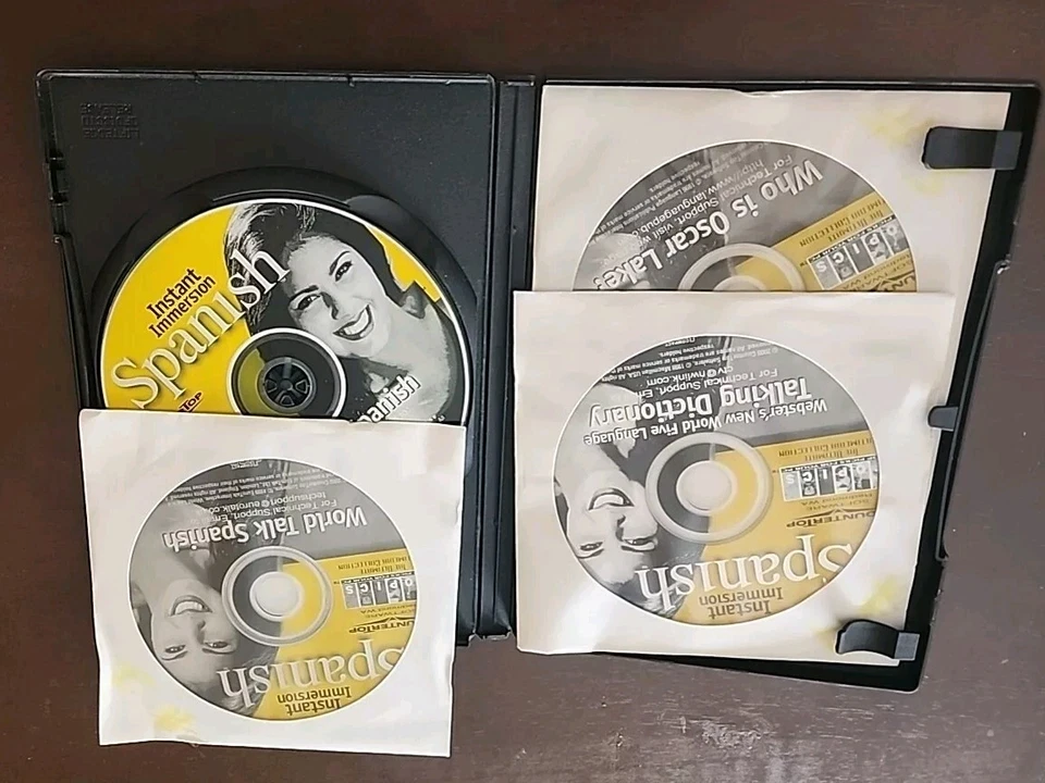 INSTANT IMMERSION SPANISH 4 CD SET - Image 1 of 1