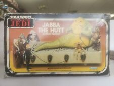 Vintage Star Wars Kenner Jabba The Hutt Action Figure Playset Complete w  Box