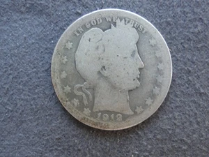 1912 Barber Quarter 25-1054 - Picture 1 of 3