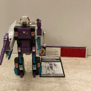 Vintage 1987 G1 Transformers Headmaster Snapdragon Krunk - 100% KOMPLETT! - Bild 1 von 9