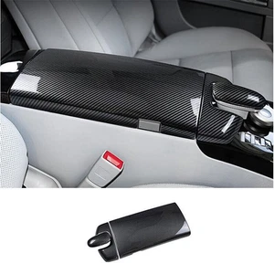 For Benz S-class W221 2008-13 Abs Carbon Fiber Console Armrest Box Panel Cover - Bild 1 von 9