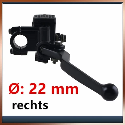 Bremspumpe Bremszylinder Bremshebel rechts Universal Motorrad Roller Quad ATV - Bild 1 von 4