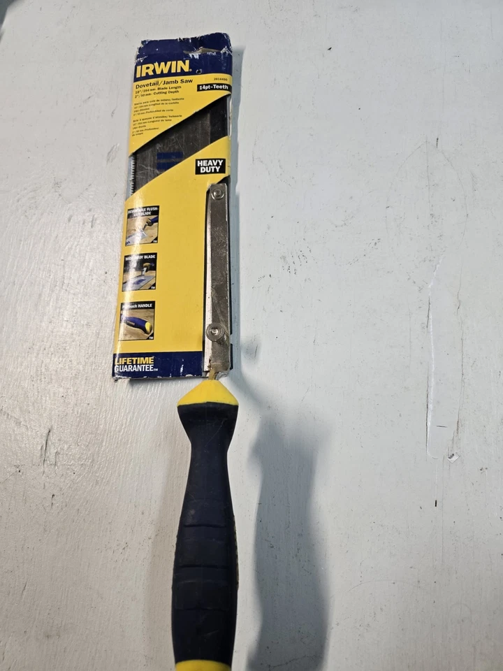 Sierra de cola de milano/jamba Irwin 10”, 14 dientes Foto 1 de 2