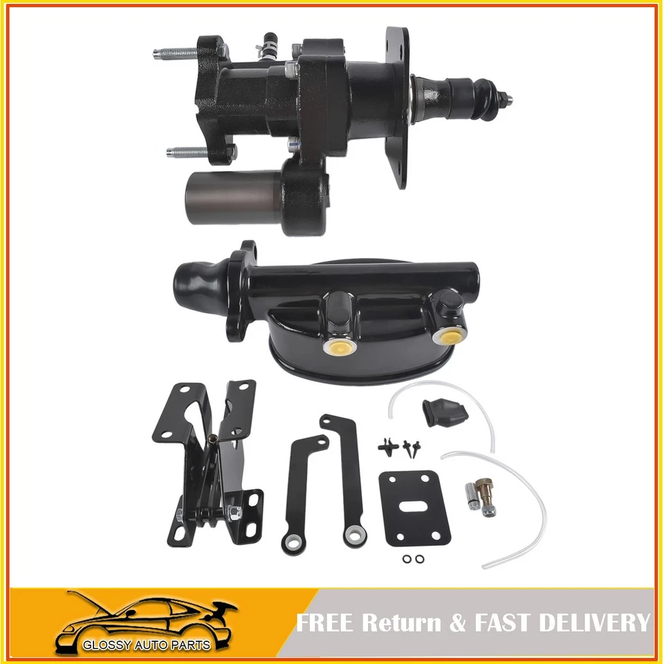 Cilindro maestro de refuerzo de freno hidráulico + soporte para mangueras Dodge A B E nuevo Foto 1 de 4