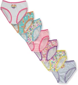Nickelodeon JoJo Siwa 7 Pack Girls Briefs Panties - Picture 1 of 2