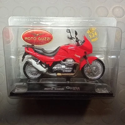 Hachette Modell Skala 1/24 Karte Pounds Moto Guzzi Quota 1100 Es - Bild 1 von 2