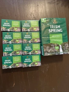 Irish Spring Seife Original sauber und frisch 16 Riegel 3,7 Oz. mit Spülöl - Bild 1 von 4