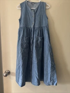 CC Kids - Jeans Company By Cabin Creek - Size 6 - Full Length Dress - Picture 1 of 5