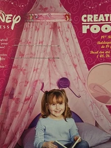 Tettoia Letto Bambini Principesse Disney per Soffitto, Tenda da Appendere Rete NUOVO - Foto 1 di 5