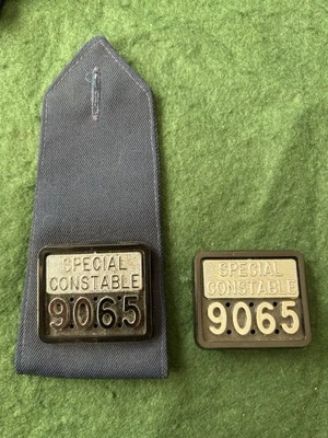 Old Obsolete Special Constable Number Insignia. - Image 1 of 2
