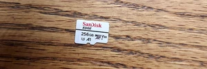 Carte micro SD 256 Go Sandisk Edge - Photo 1 sur 1