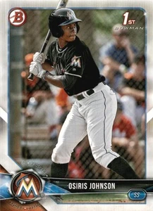 2018 Bowman Draft #BD-103 Osiris Johnson GREAT CARD!! - Picture 1 of 2