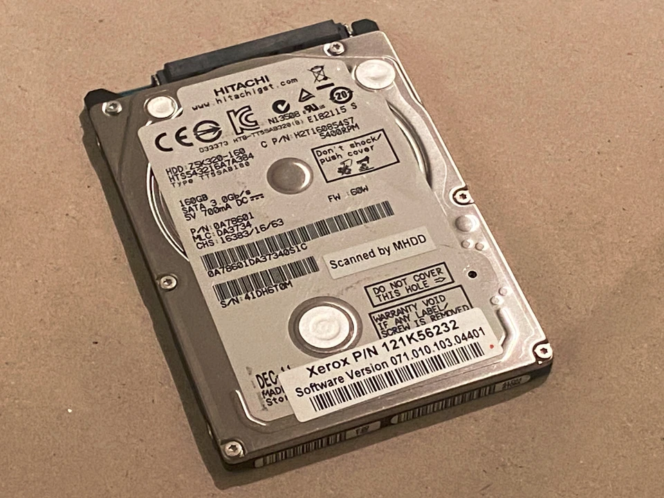 XEROX 121K56232 HARD DISK - Image 1 of 1