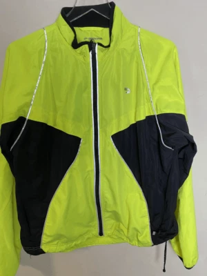Brooks Run Nylon Lightweight Running Full Zip Jacket Reflective Neon Green/Black - Image 1 of 4