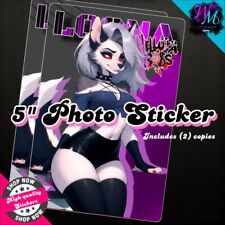 Loona Photo Stickers / Size: 5" / Helluva Boss Fandom / 2x Stickers-per-order!