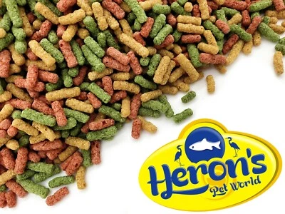 HERONS Pond Sticks Mix 50L / 4kg KOI FISH FOOD COLDWATER CARP GOLDFISH ORFE