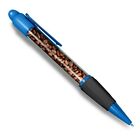 Blue Ballpoint Pen - Coffee Roasted Beans Drinks Cafe Office Gift #8120