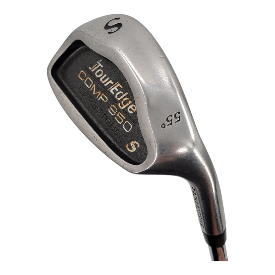 Tour Edge Comp 950 Lift-Off Sole 55° Mens RH Sand Wedge Steel Shaft Grip 36" - Image 1 of 4