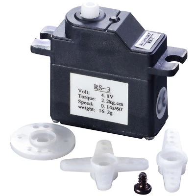 Micro Servo RS-3-FP Futaba-Stecker RC Sport Servo SPEED 200012 - Bild 1 von 4