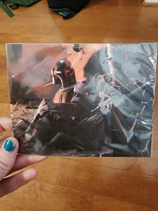 Star Wars The Mandalorian Lithograph, NEW, Sealed - Picture 1 of 3