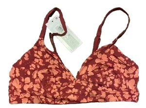 Marks and Spencer Bra Pink Floral Non Moulded Cup Size 12 A/C 12 D/E 16 A/C - Picture 1 of 1