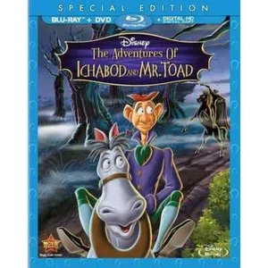 Disney Adventures of Icabod Ichabod and Mr. Toad Blu-ray DVD & Digital Copy Code - Bild 1 von 2
