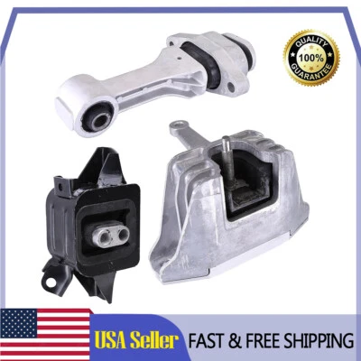 3Pcs Engine Motor & Auto Trans Mount Set For Hyundai Elantra 2.0L I4 2017-2018 - Image 1 of 4