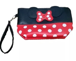 Disney Minnie Mouse Reisetasche oder kleine Handtasche Reißverschluss Kosmetiktasche Beutel Handtasche - Bild 1 von 7