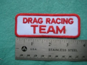 Drag Racing Team Service Parts Dealer Uniform Patch - Picture 1 of 1