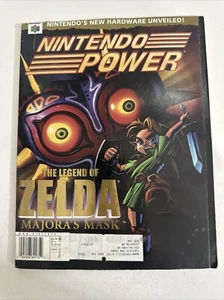 🔥RARE ERROR🔥 Nintendo Power 137 Legend of Zelda Majora's Mask W/ Poster & Card - Picture 1 of 11