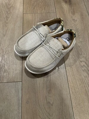 Zapato informal Hey Dude Wally para hombre, talla UK 3 - camuflaje Foto 1 de 4